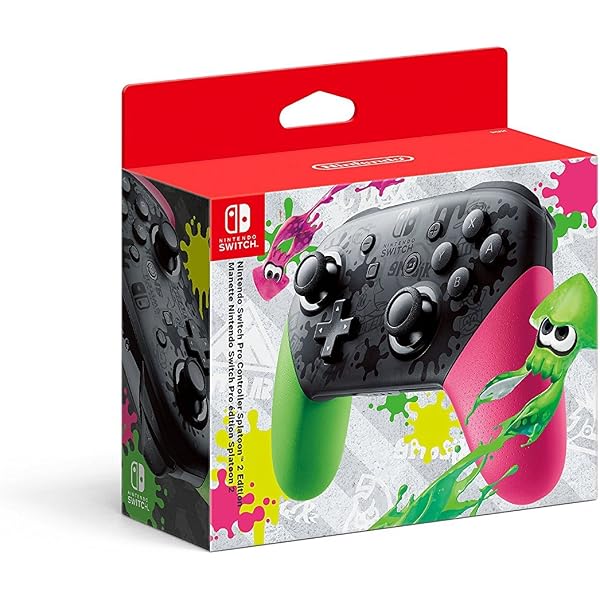 Nintendo Switch Pro Controller Splatoon 3 Edition (2022) : Amazon